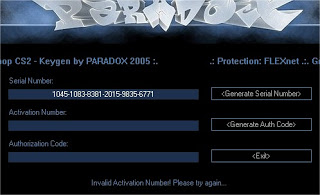 paradox cs2 authorization code keygen